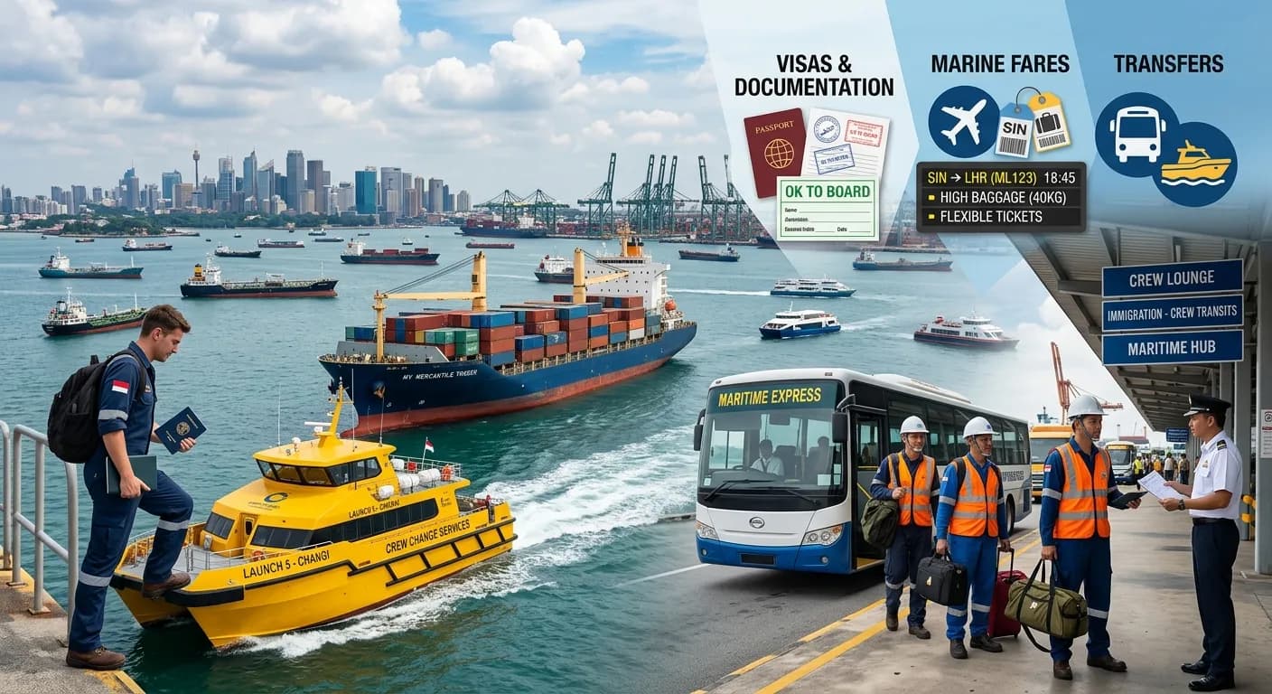 Crew Change at Major Hubs