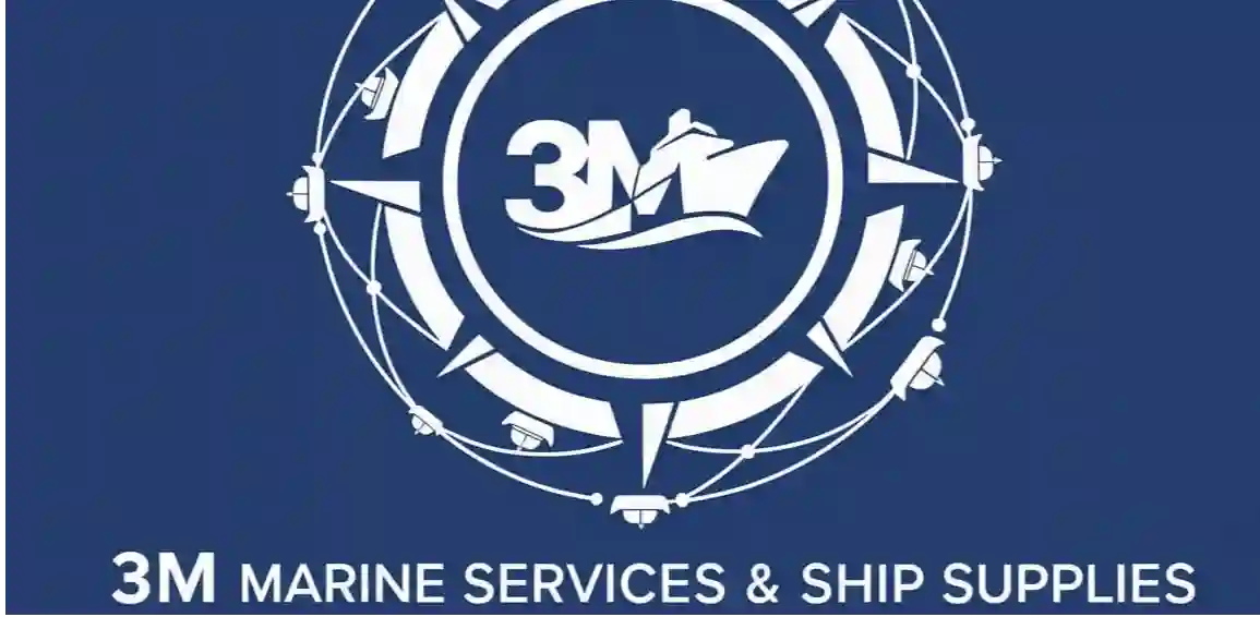 3M MARINE SERVICES AND SHIP SUPPLY logo