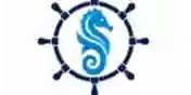 Seahorse marine logo