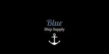 blue ship supply logo