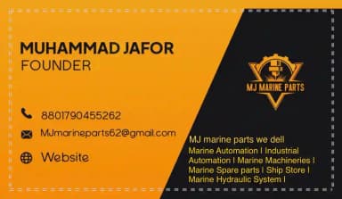 MJ Marine Parts logo
