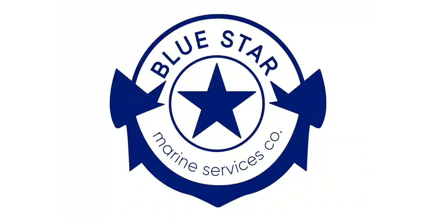 A. Blue Star Marine Services Co. logo